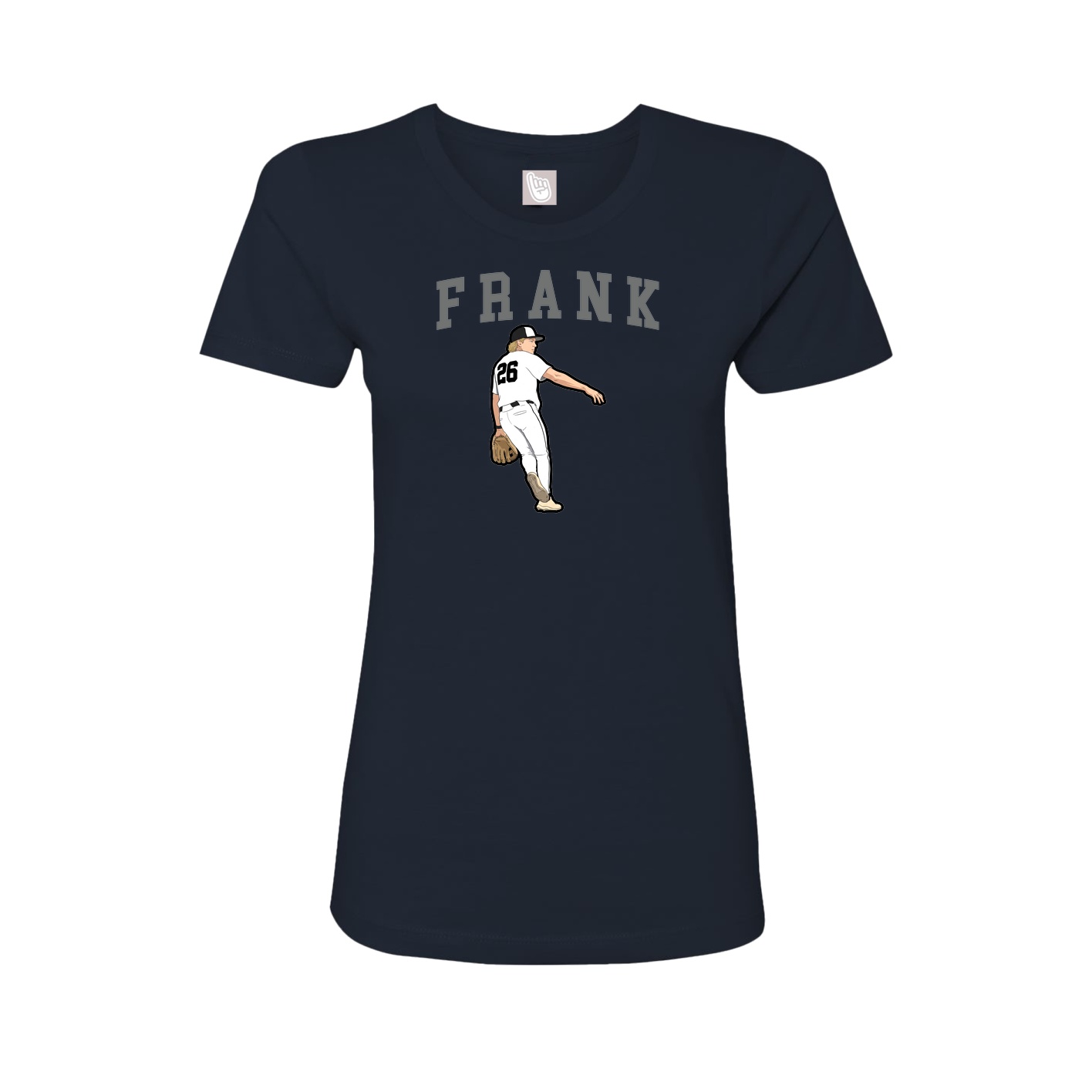 Fitted Women's Tee — Shirsey in Navy
