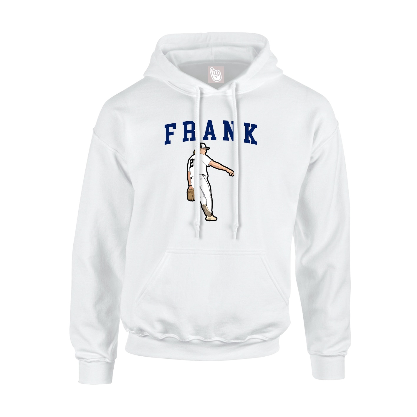 Hoodie — Shirsey in White