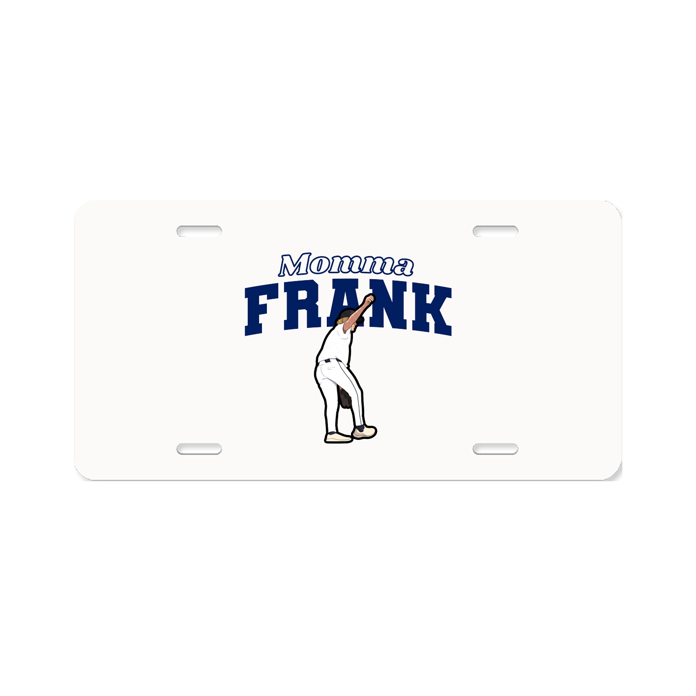 License Plate — Mothers Day Block in Classic