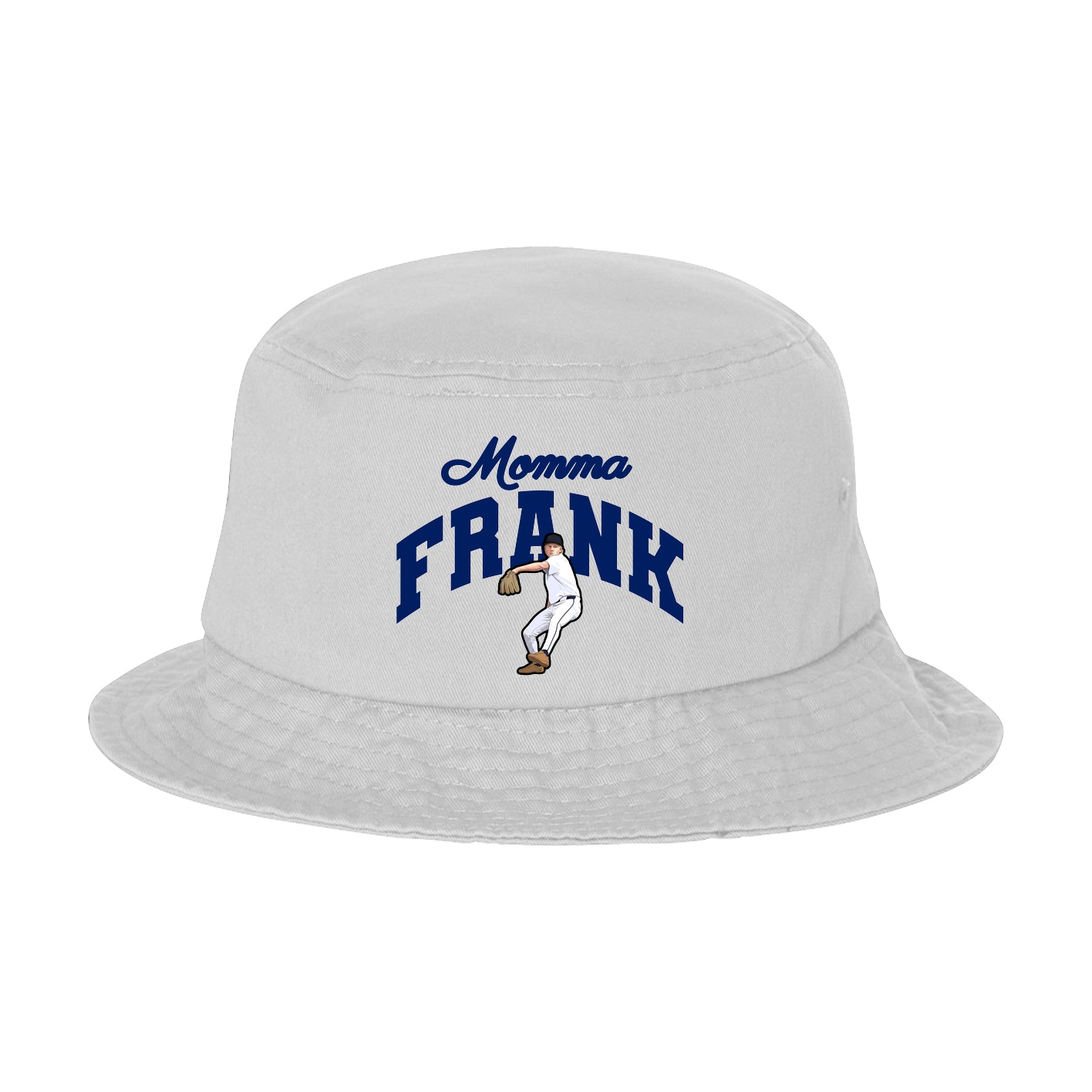 Bucket Cap — Mothers Day Arch in White