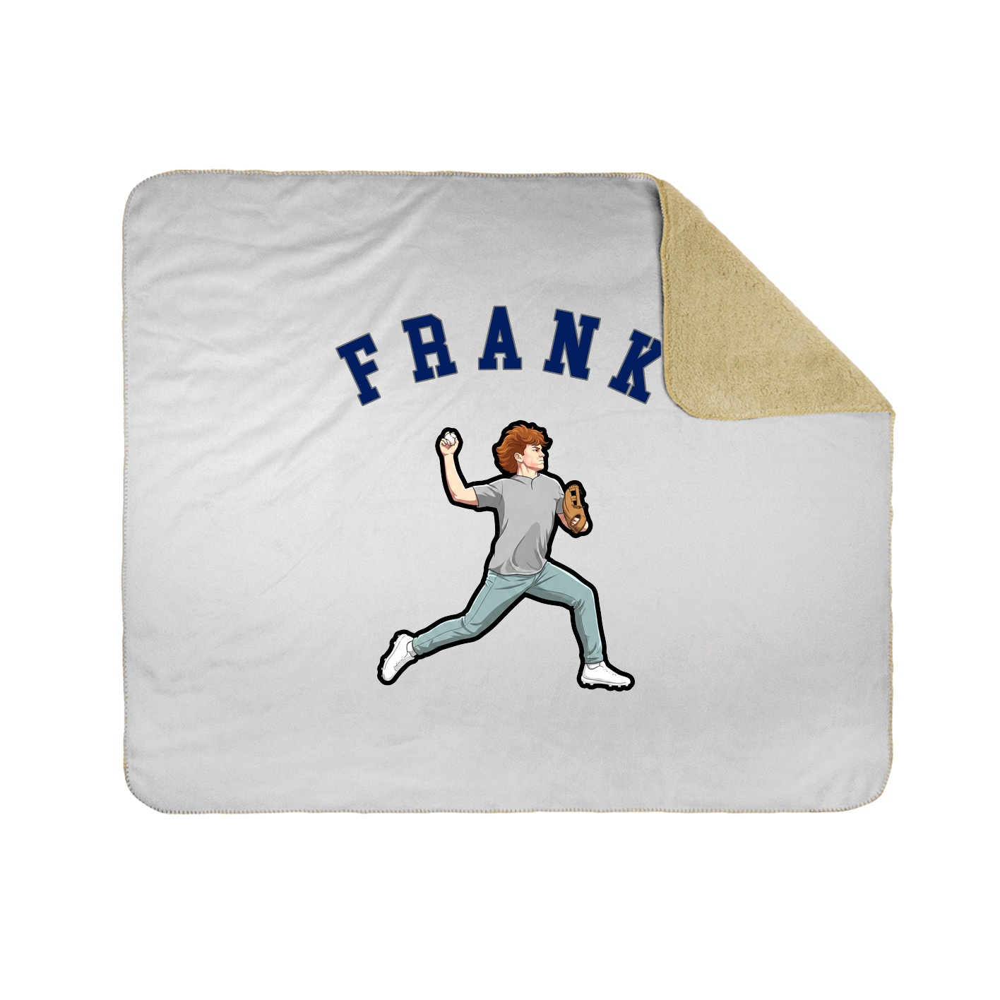 Throw Blanket — Shirsey Arch in White