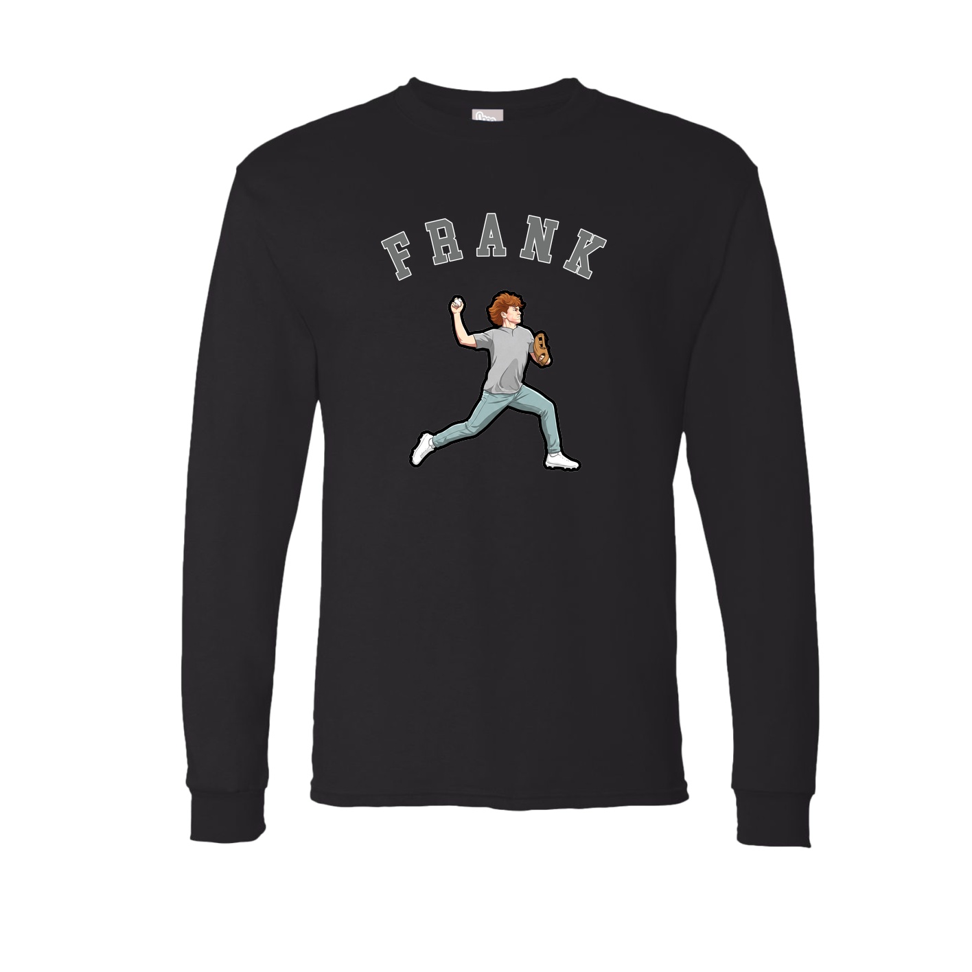 Long Sleeve Tee — Shirsey Arch in Black