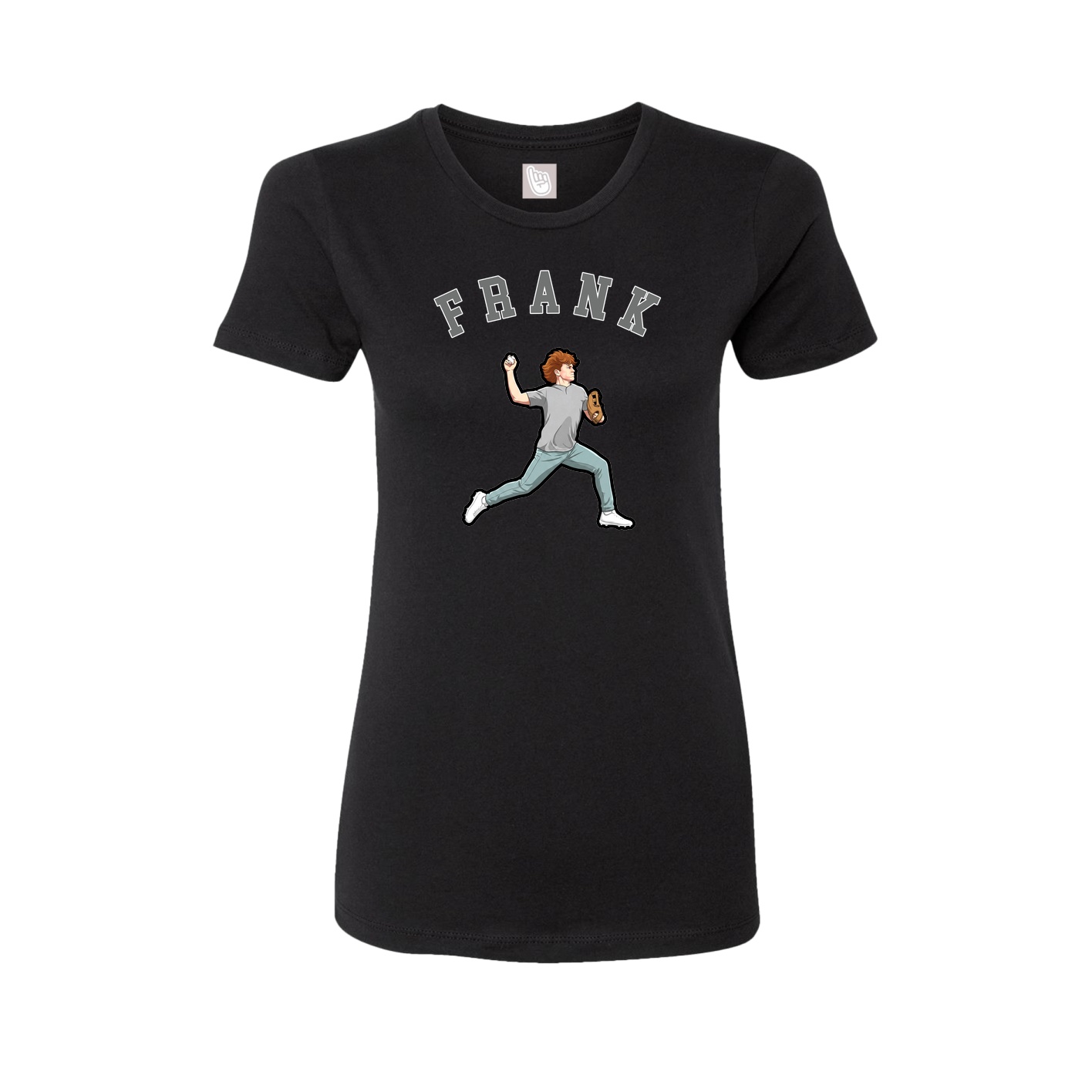 Womens Tee — Shirsey Arch in Black