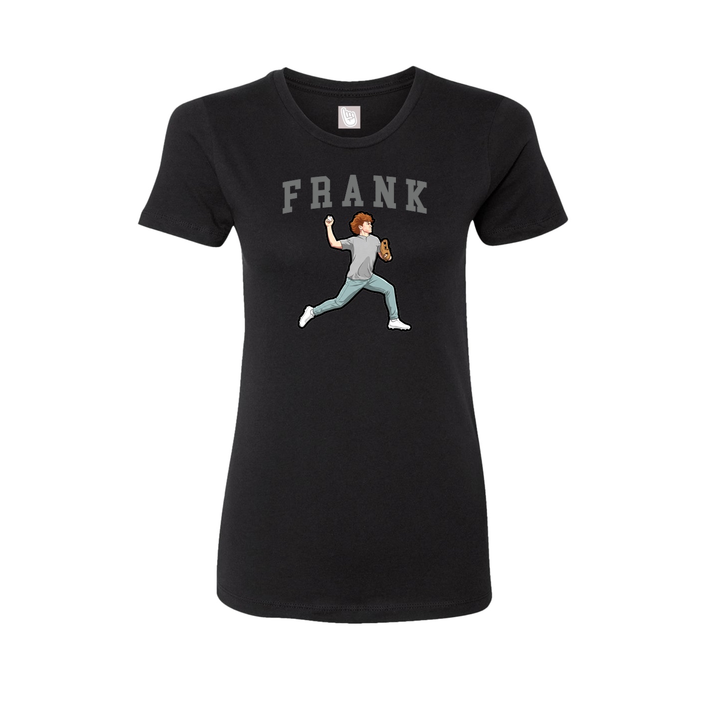 Fitted Women's Tee — Shirsey in Black