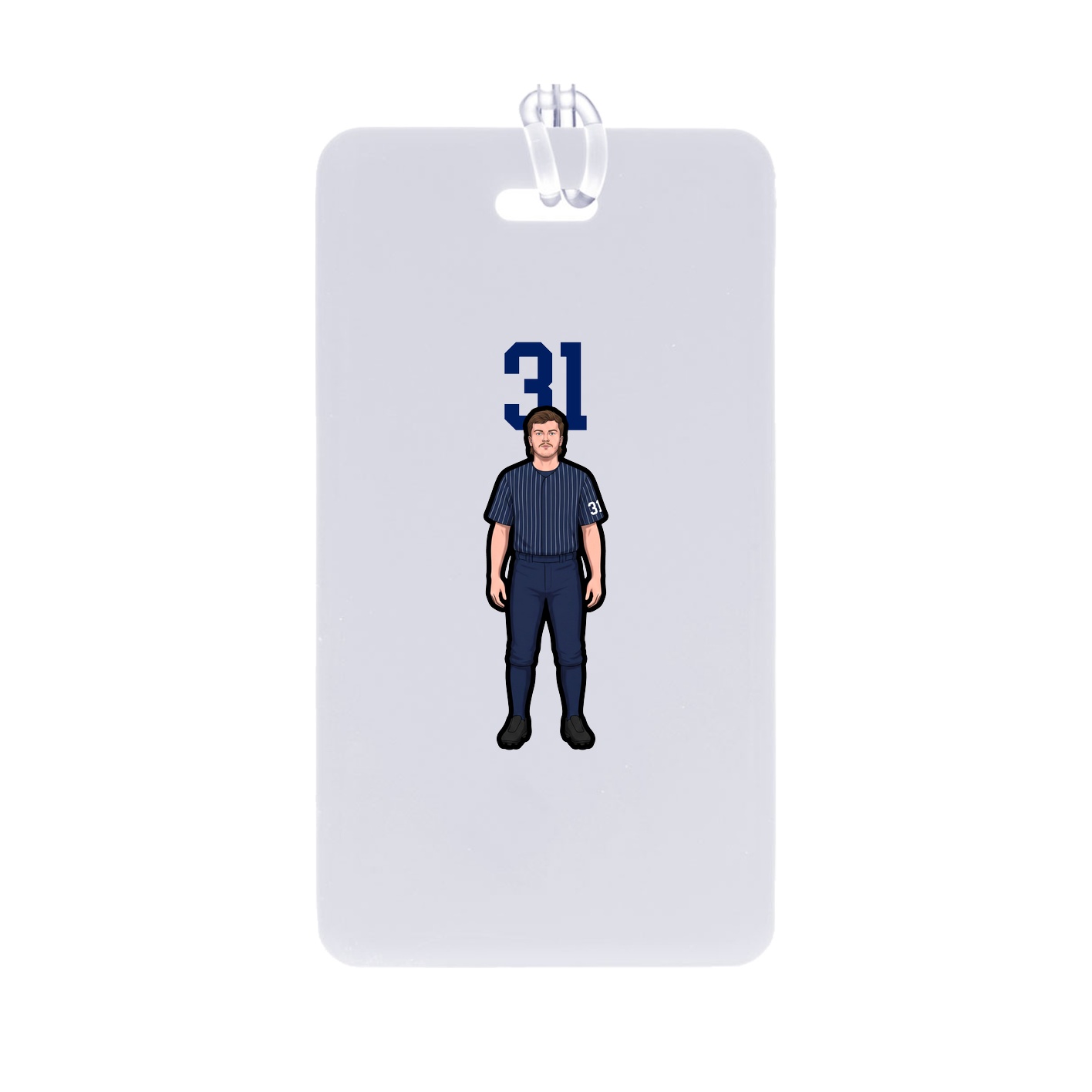 Bag Tag — Number Top in Classic
