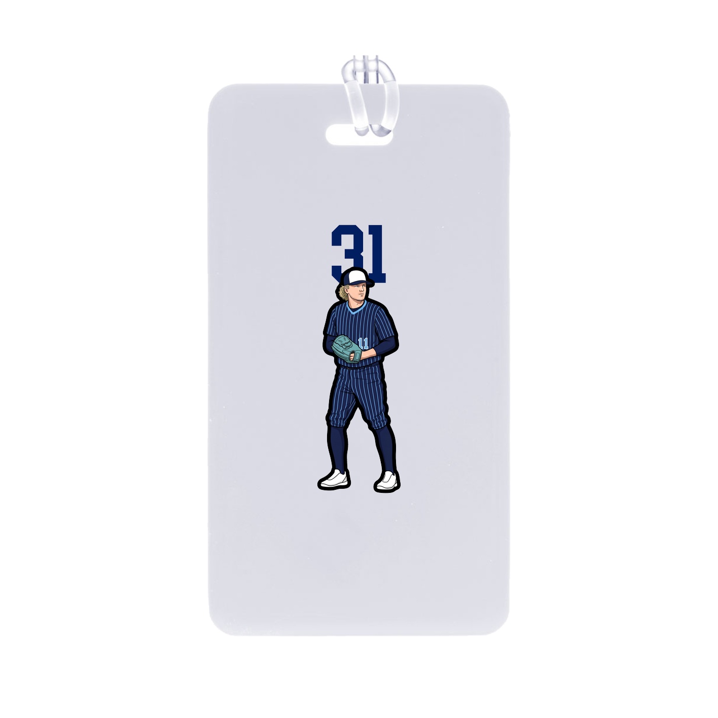 Bag Tag — Number Top in Classic