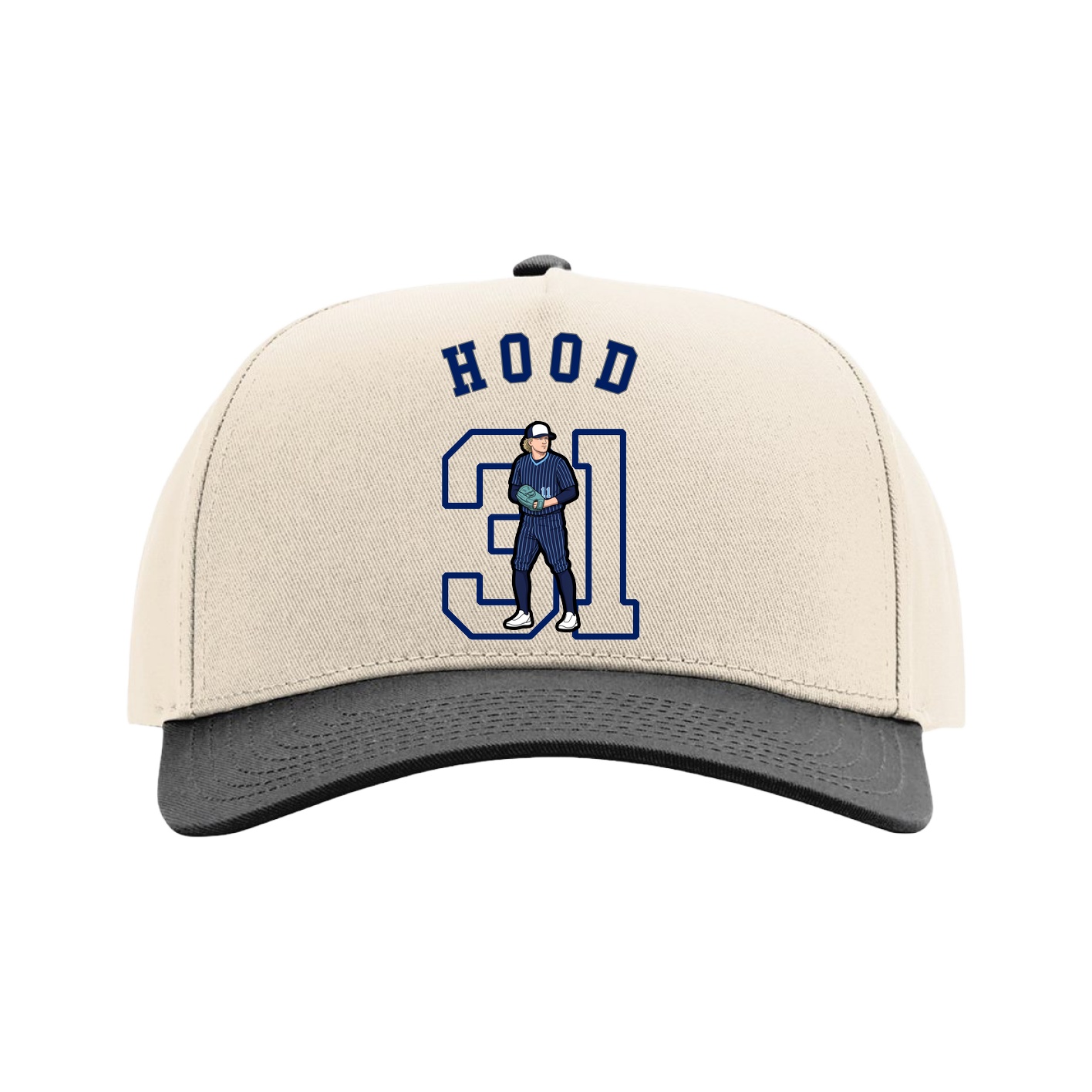 Full Fabric Five-Panel Champ Cap