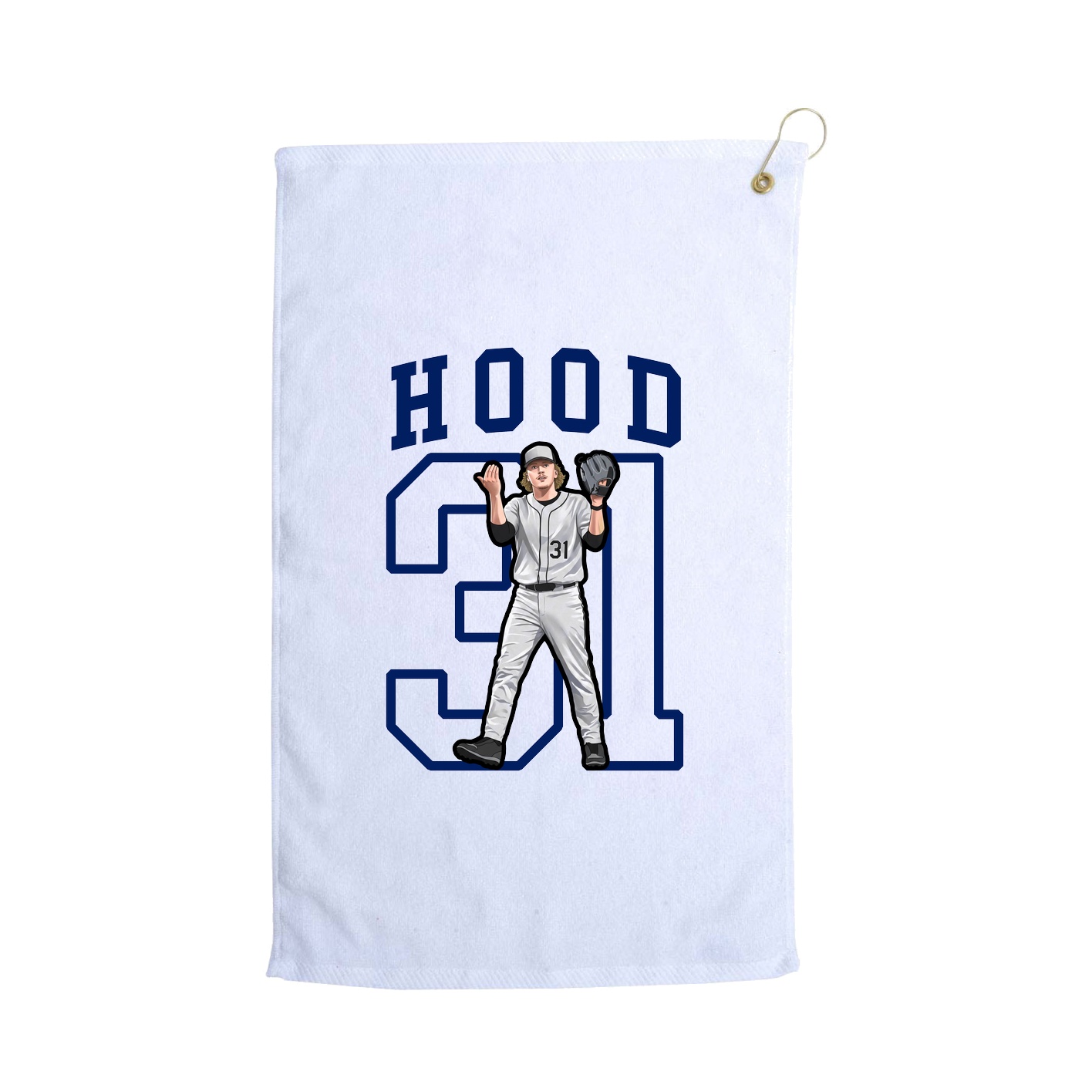 Golf Towel — Shirsey in White