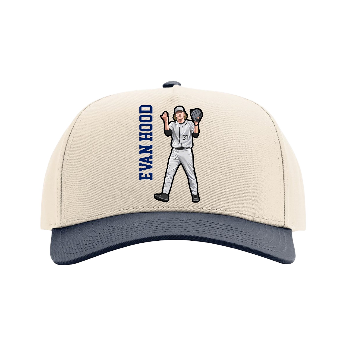 Full Fabric Five-Panel Champ Cap