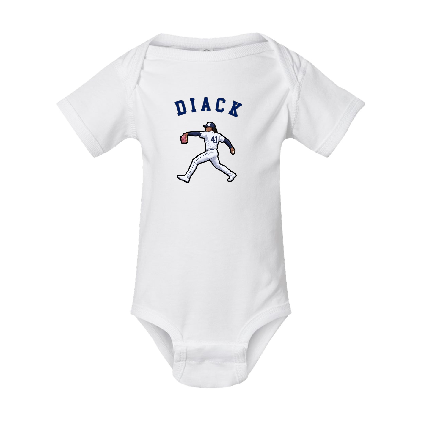 Baby Onesie — Shirsey Arch in White