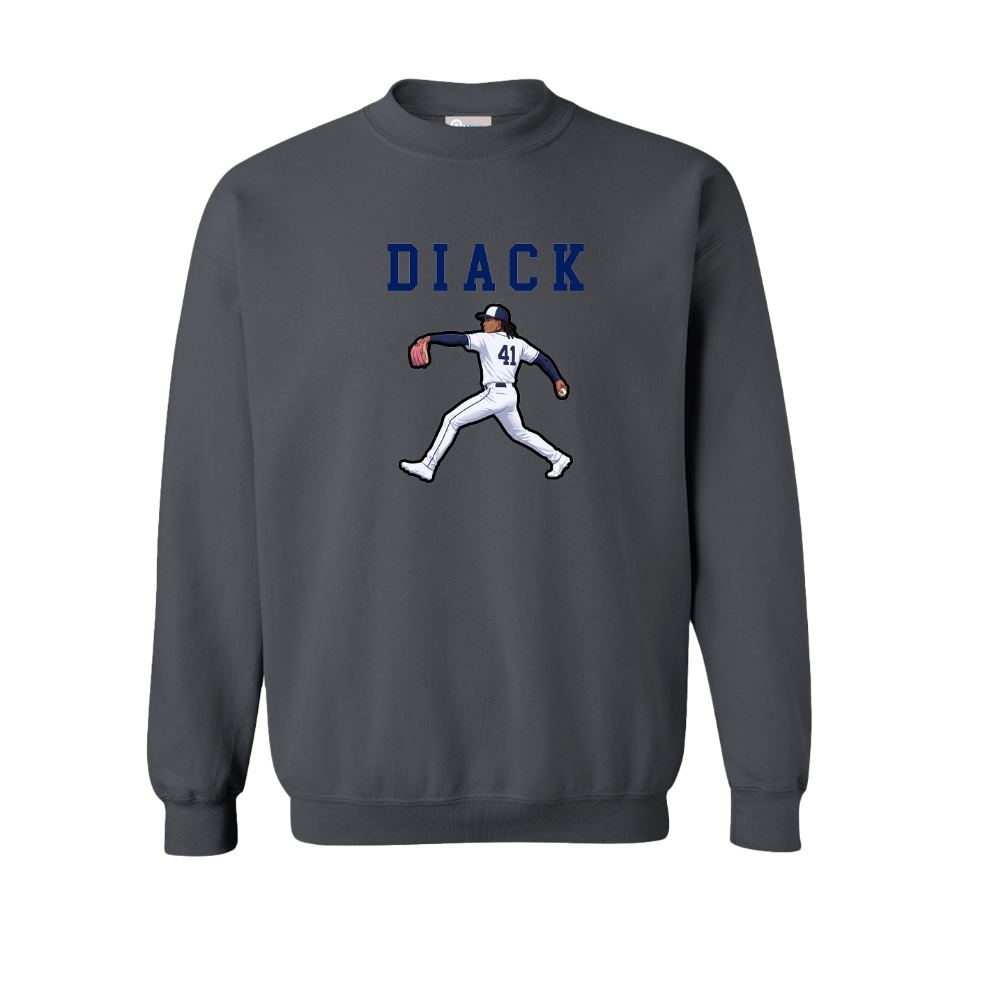 Fleece Crew — Shirsey in Grey