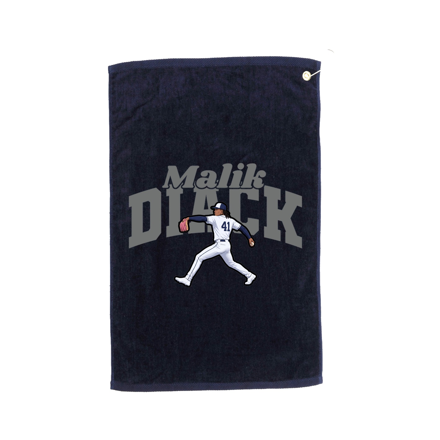 Golf Towel — Signature Arch in Navy