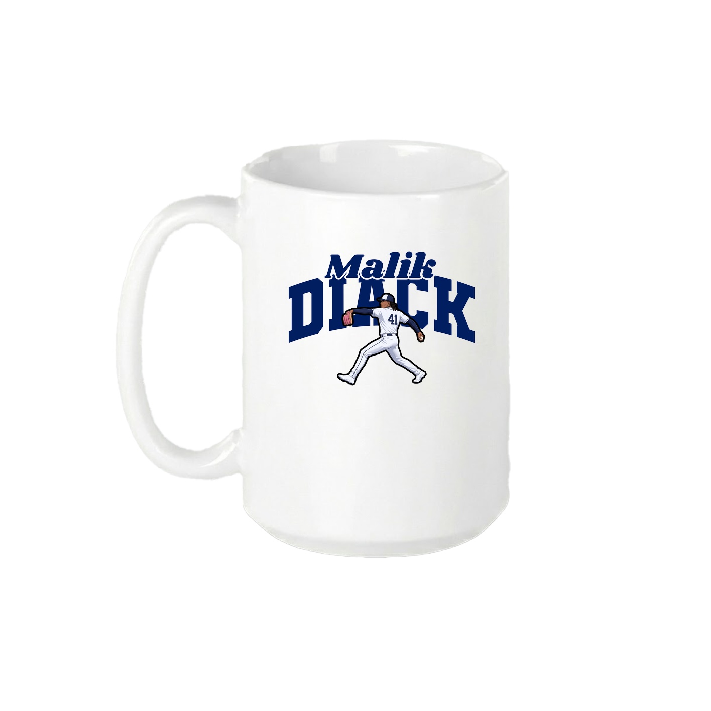 15oz Coffee Mug — Signature Arch in White