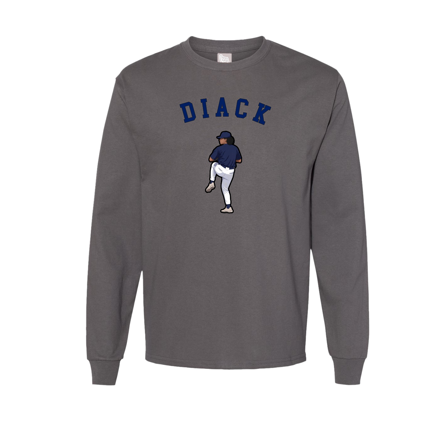 Long Sleeve Tee — Shirsey Arch in Grey