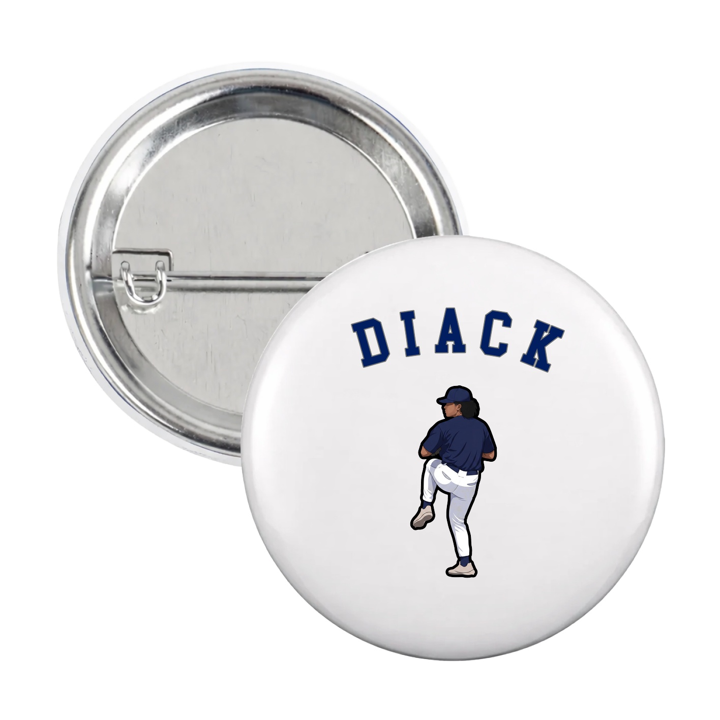 Game Day Button — Shirsey Arch in White