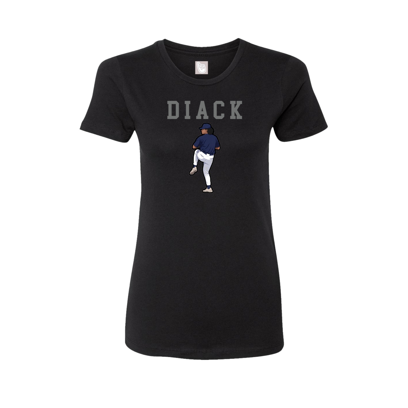 Fitted Women's Tee — Shirsey in Black