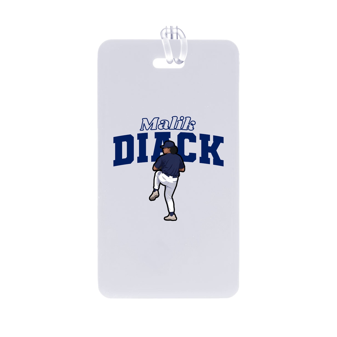 Bag Tag — Name Arch in Classic