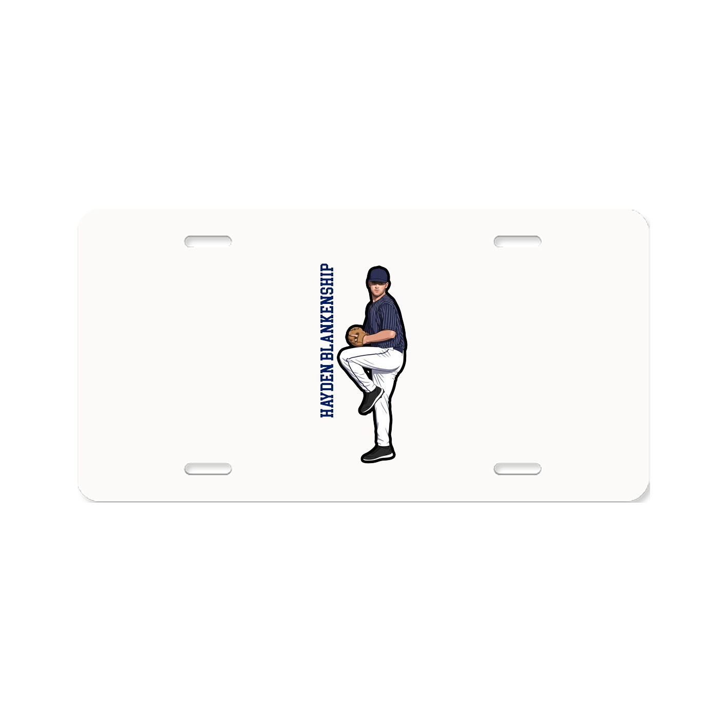 Aluminum License Plate