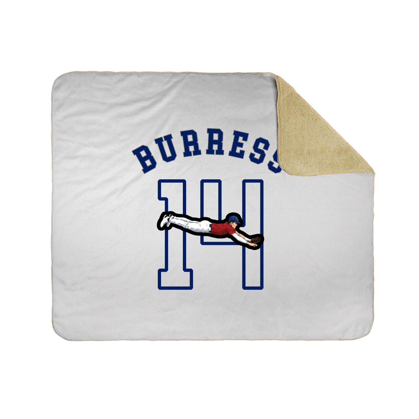 Throw Blanket — Shirsey Arch in White
