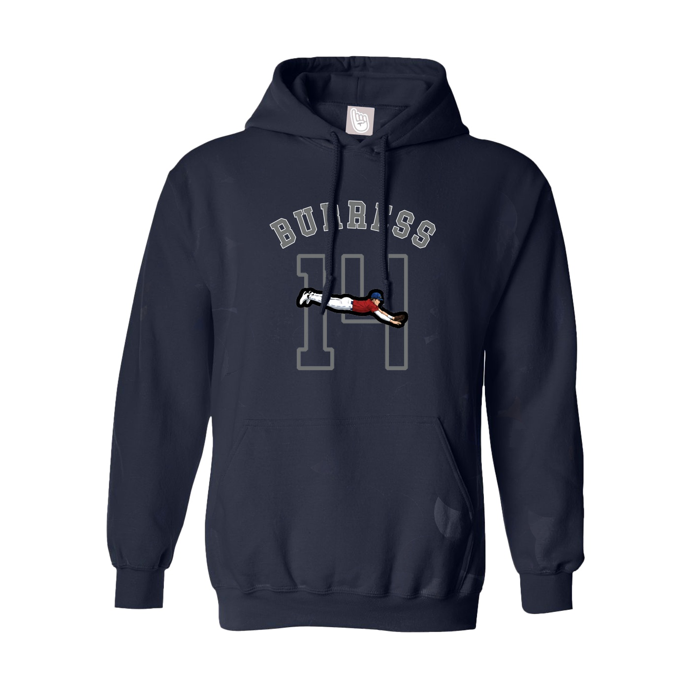 Youth Hoodie — Shirsey Arch in Navy