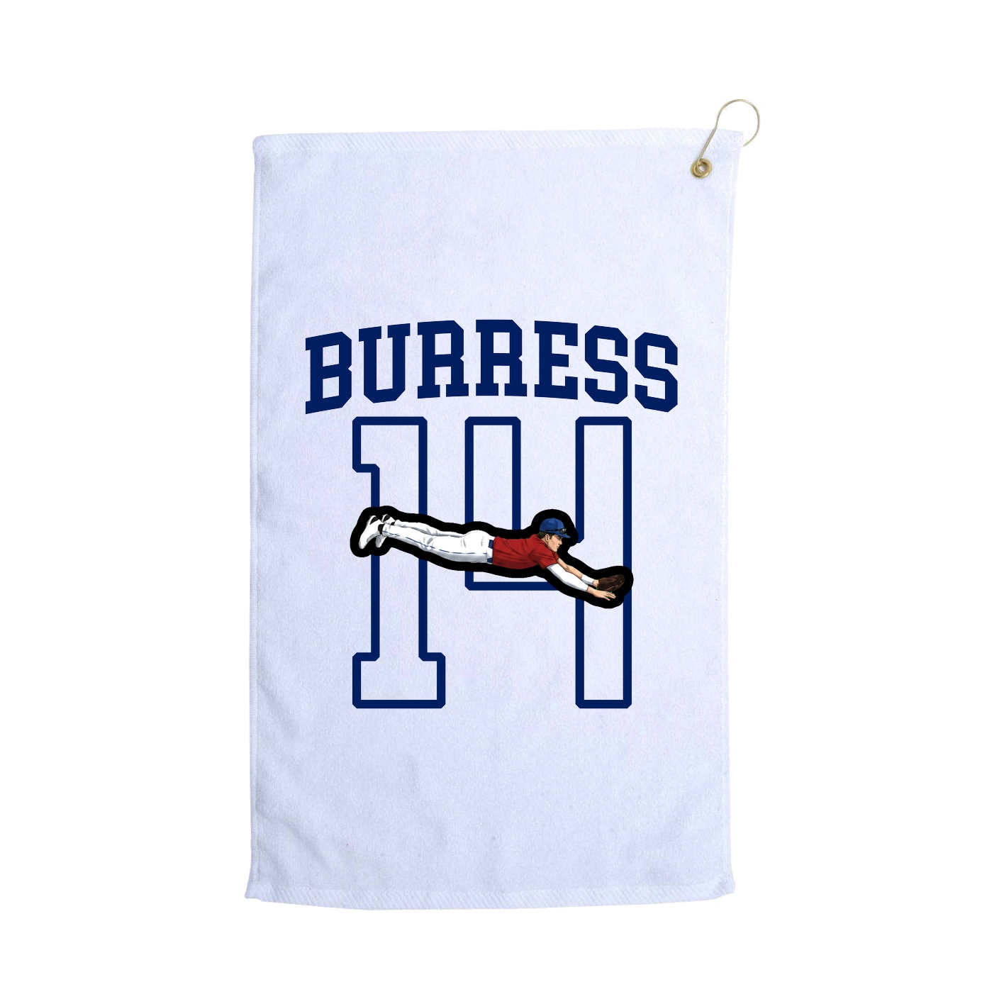 Golf Towel — Shirsey in White
