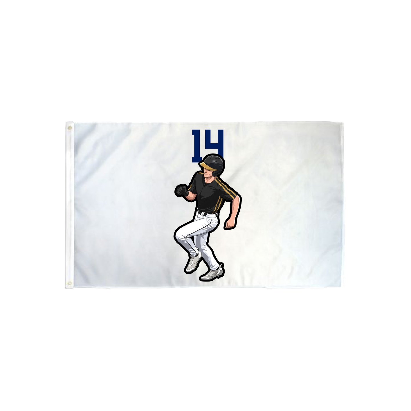 3x5 Flag — Number Top in Classic