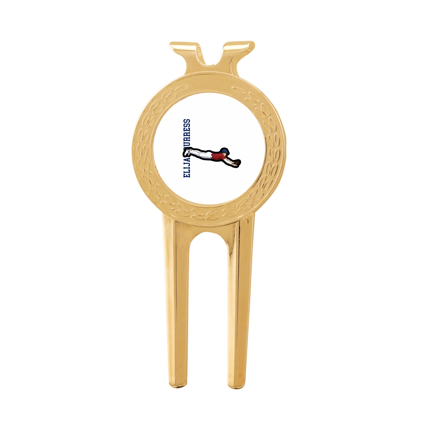 Divot Tool with Ball Marker — Name Vertical in Classic