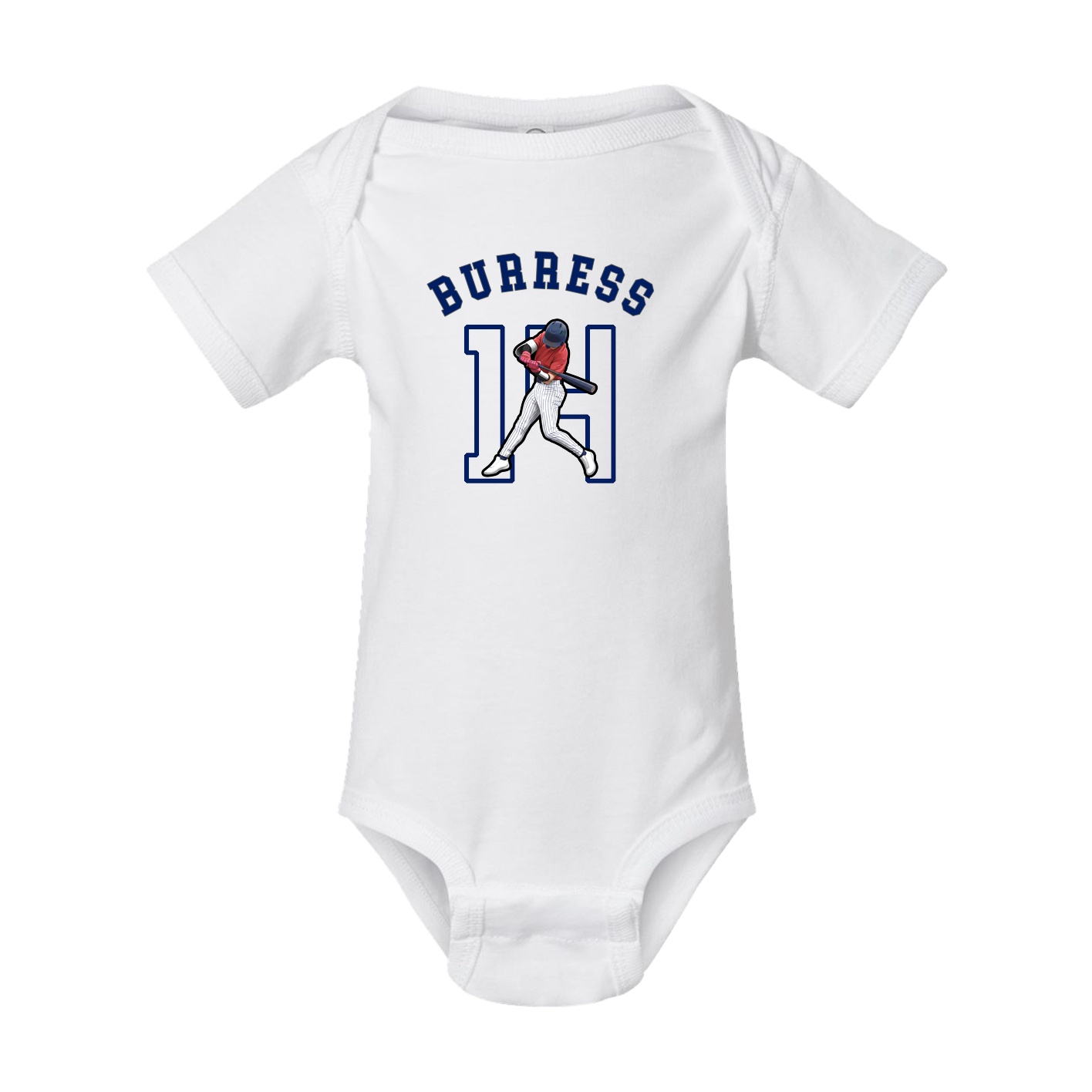 Baby Onesie — Shirsey Arch in White