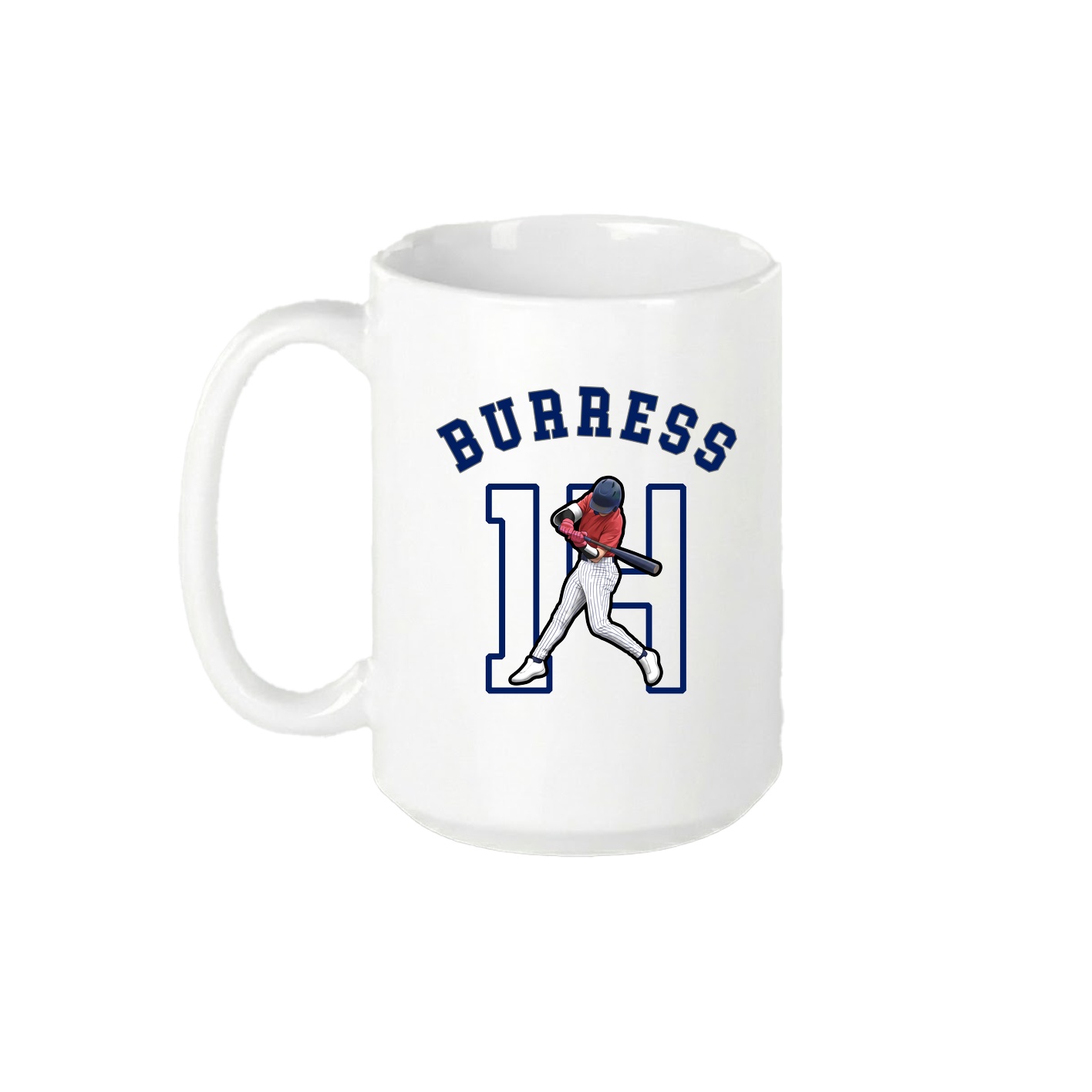 15oz Coffee Mug — Shirsey Arch in White