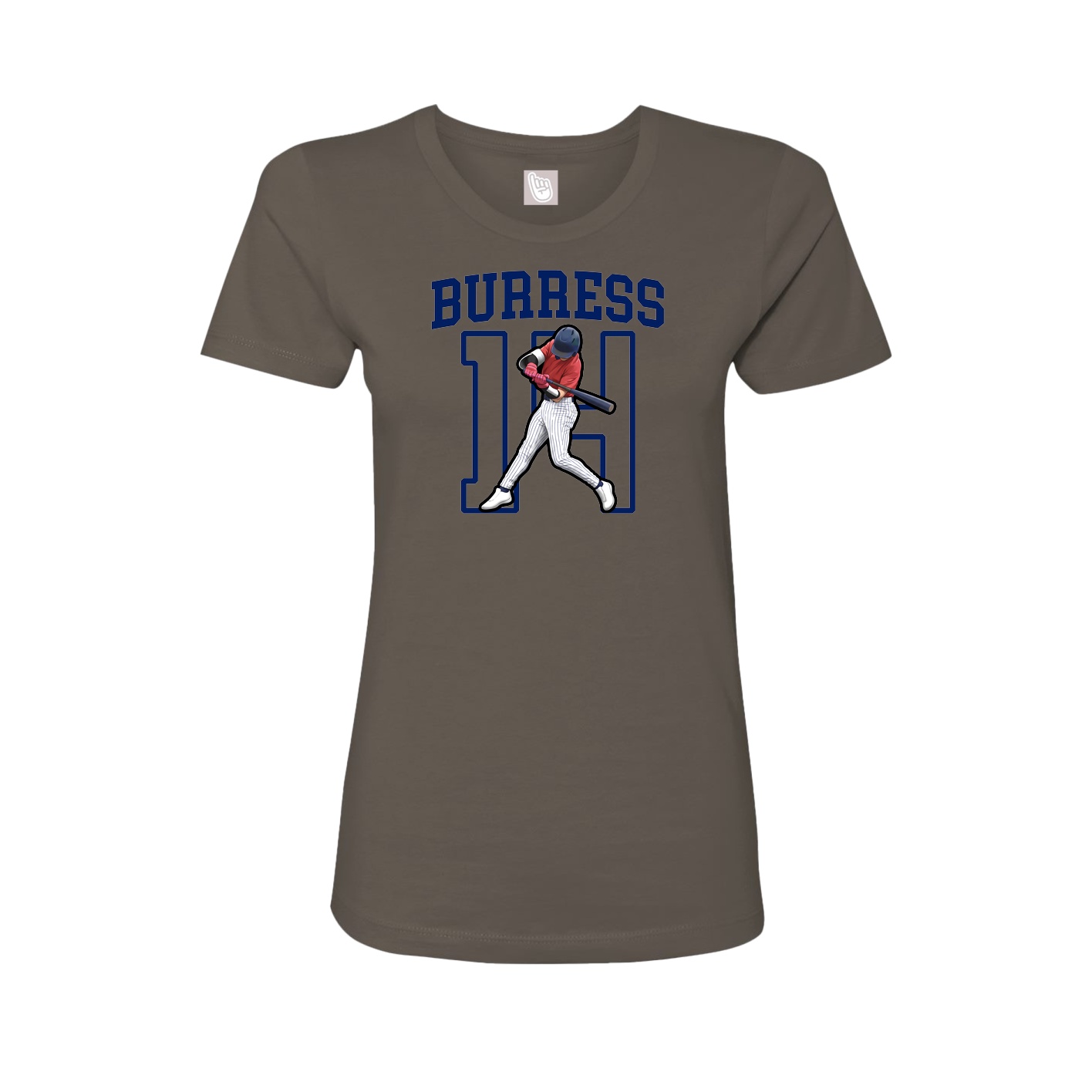 Fitted Women's Tee — Shirsey in Grey