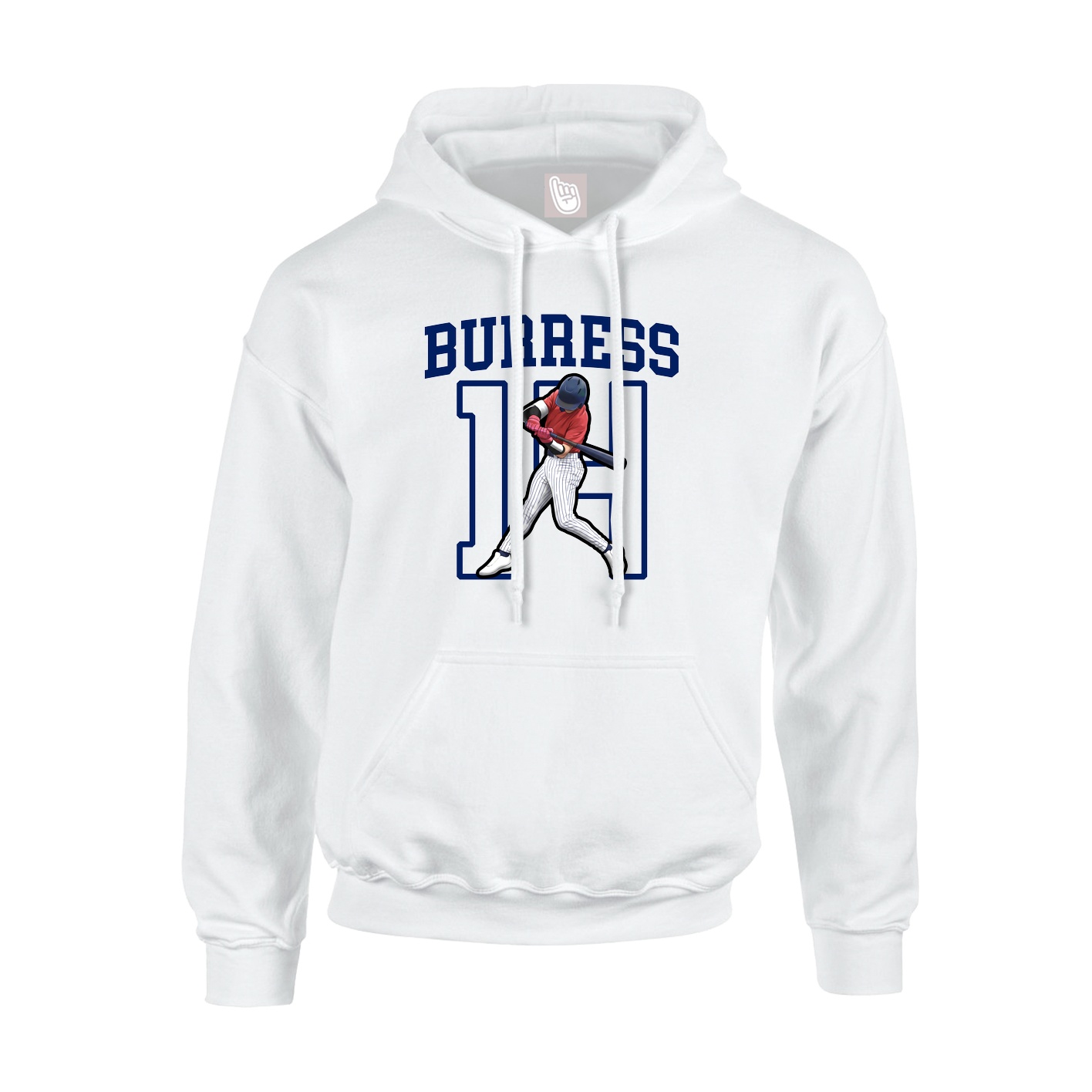Hoodie — Shirsey in White