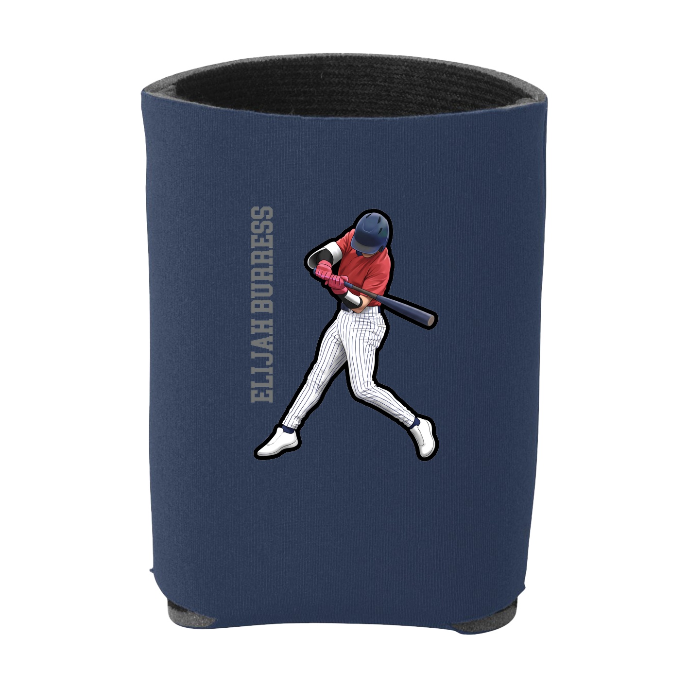Can Holder — Name Vertical in Navy