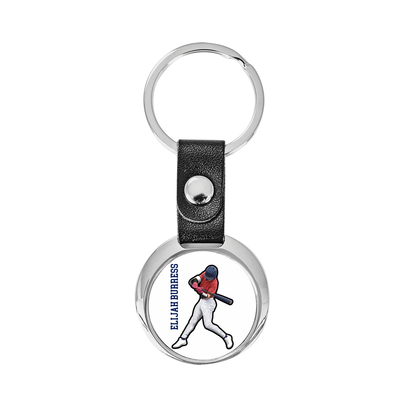 Key Chain — Name Vertical in Classic