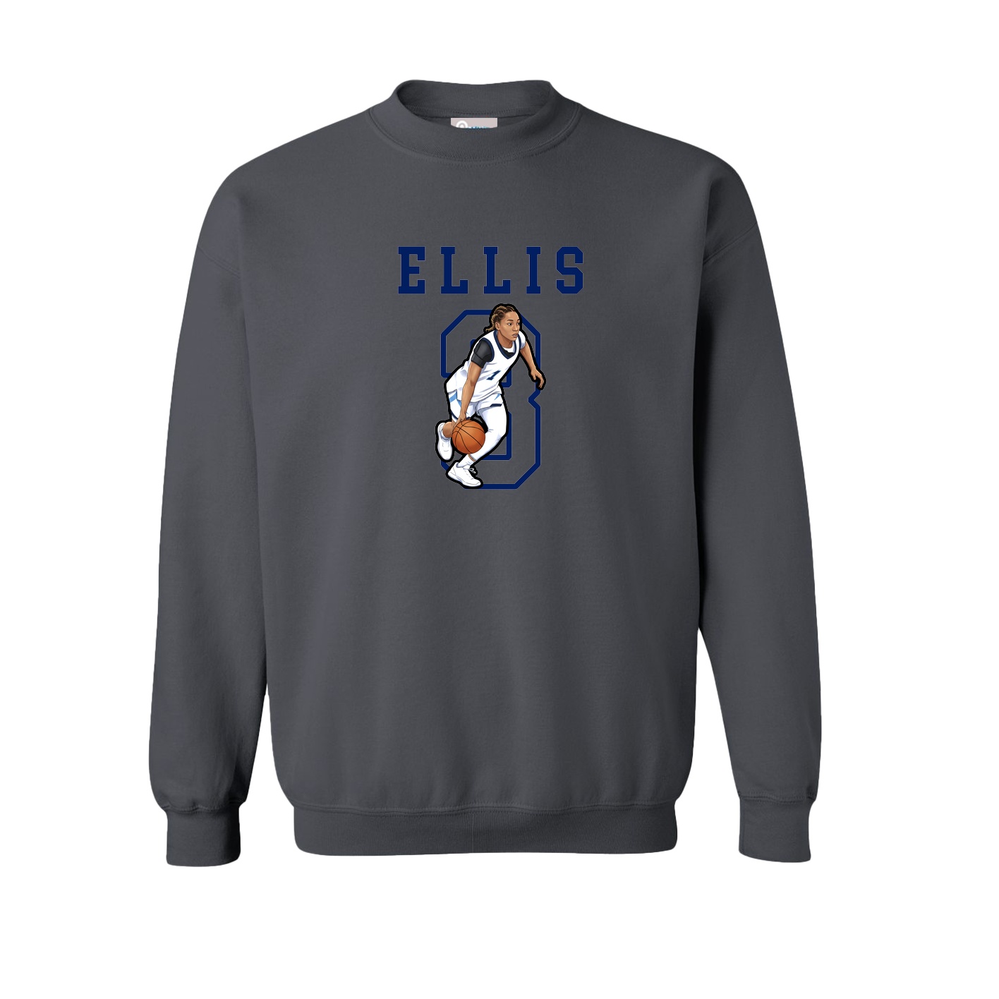 Fleece Crew — Shirsey in Grey