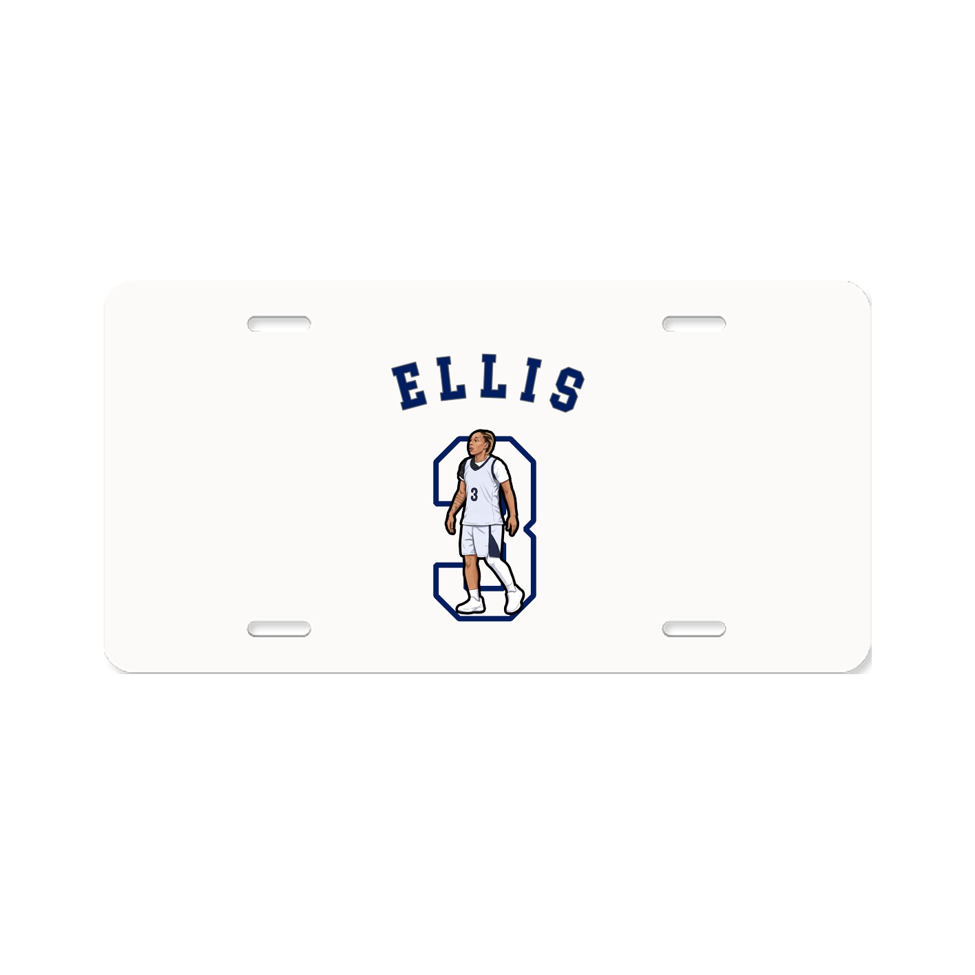License Plate — Shirsey Arch in Classic