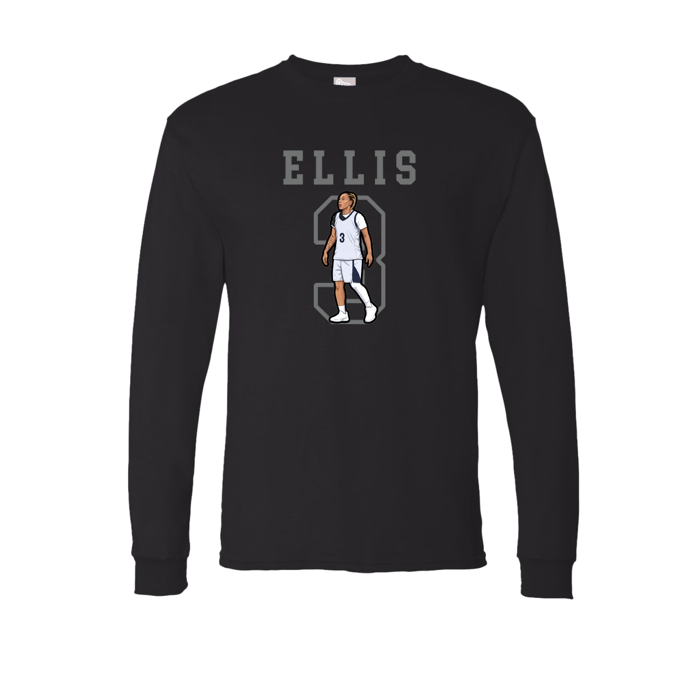 Long Sleeve Tee — Shirsey in Black