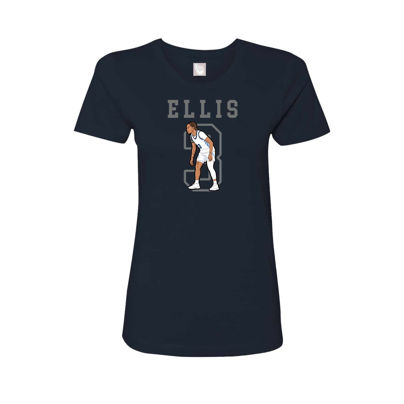 Fitted Women's Tee — Shirsey in Navy