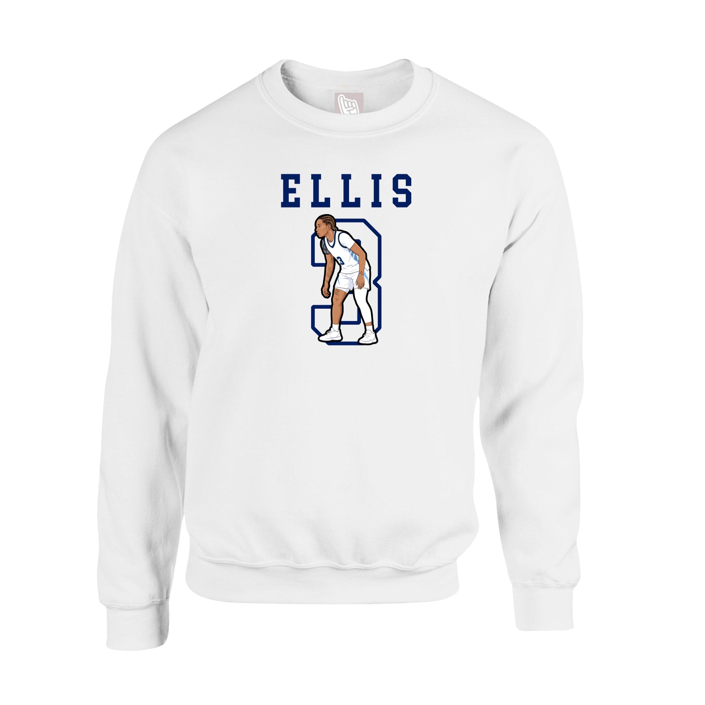 Fleece Crew — Shirsey in White