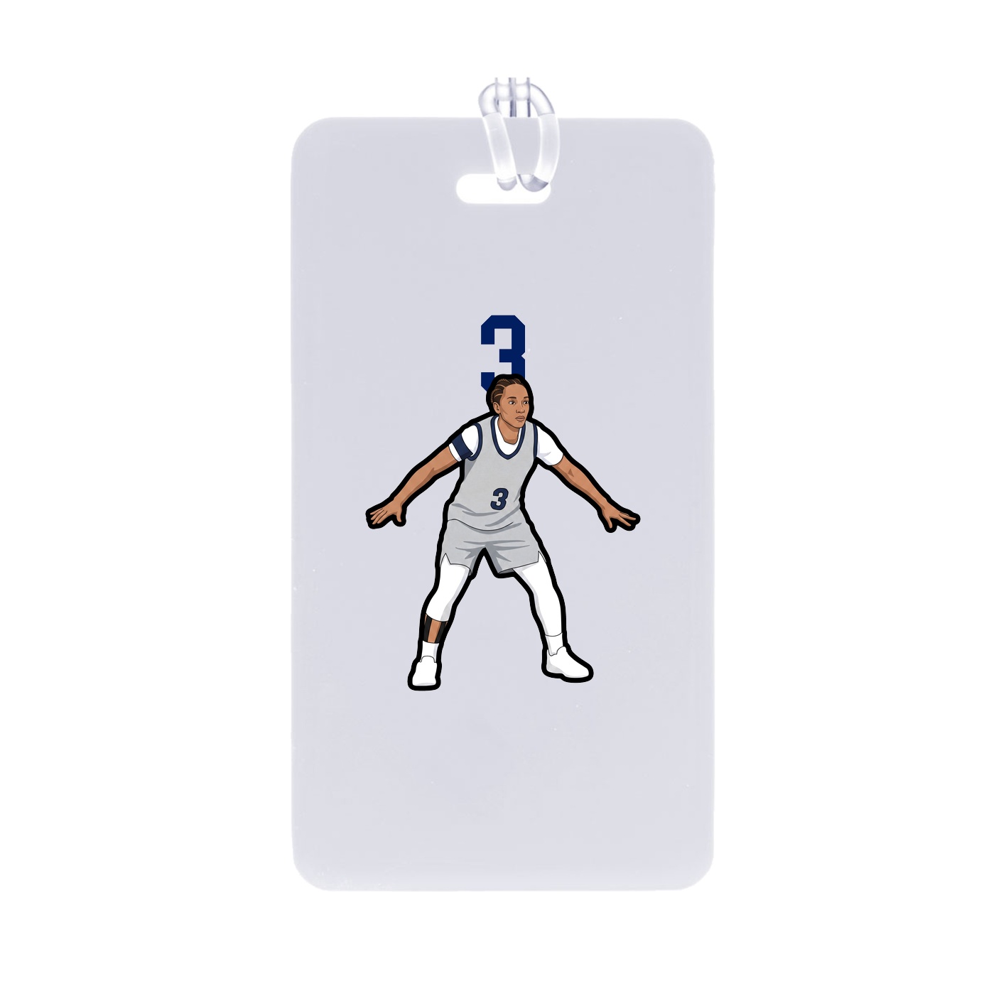 Bag Tag — Number Top in Classic