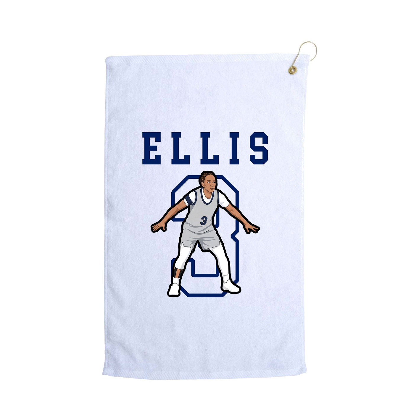 Golf Towel — Shirsey in White