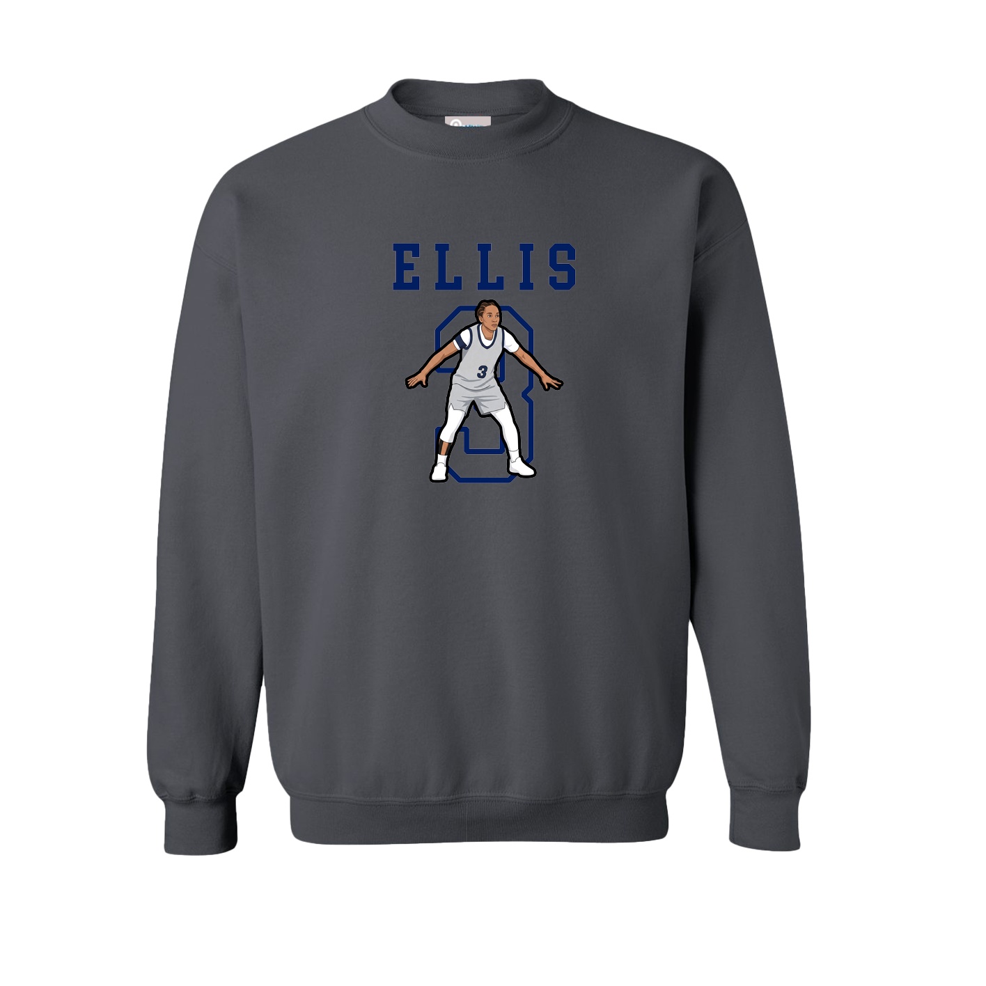 Fleece Crew — Shirsey in Grey