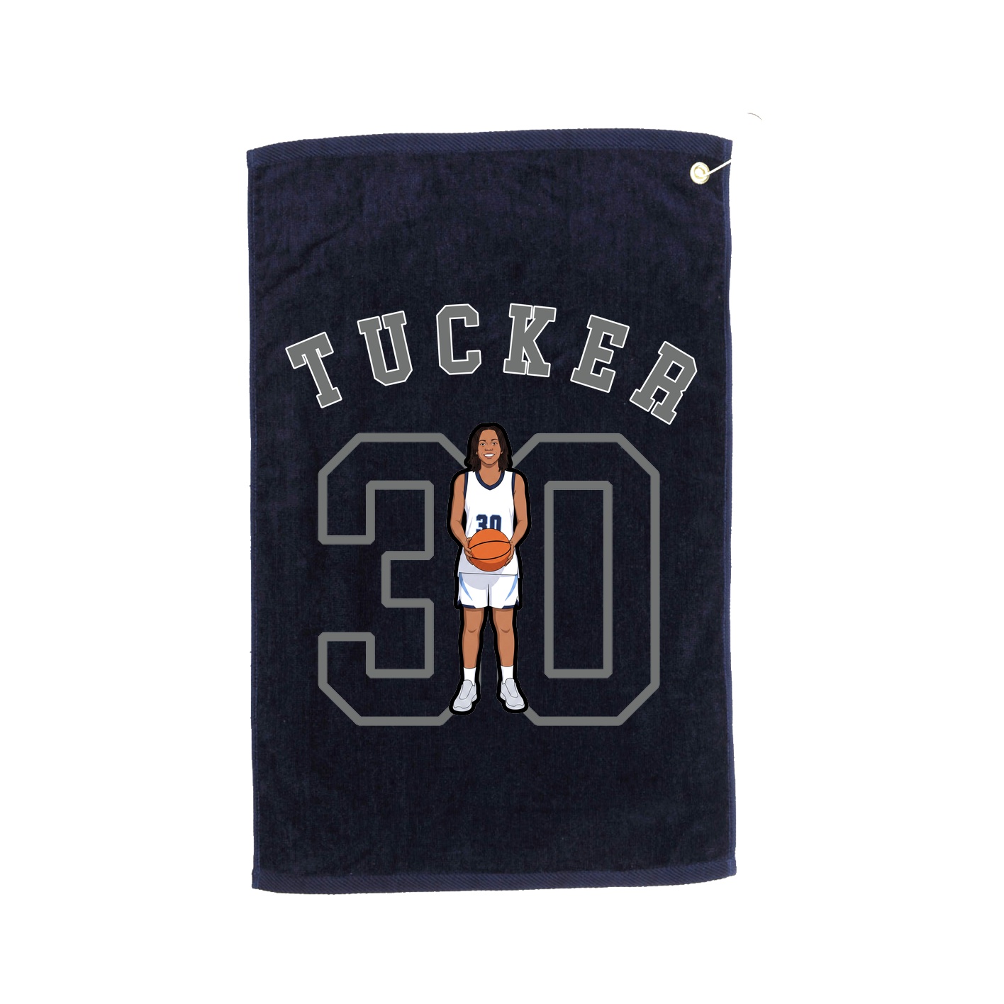 Golf Towel — Shirsey Arch in Navy