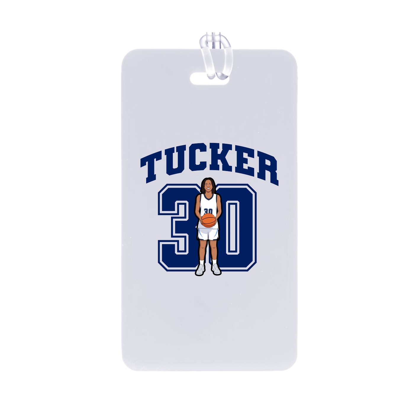 Bag Tag — Number in Classic