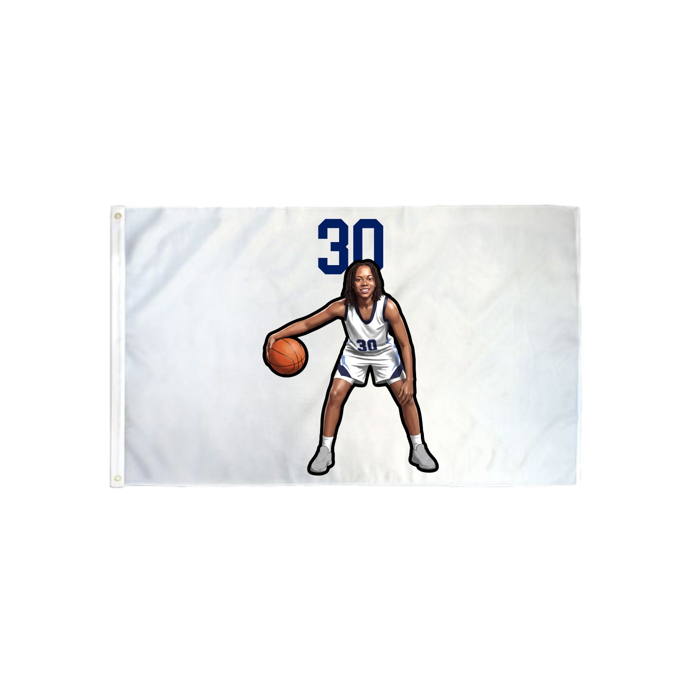 3x5 Flag — Number Top in Classic