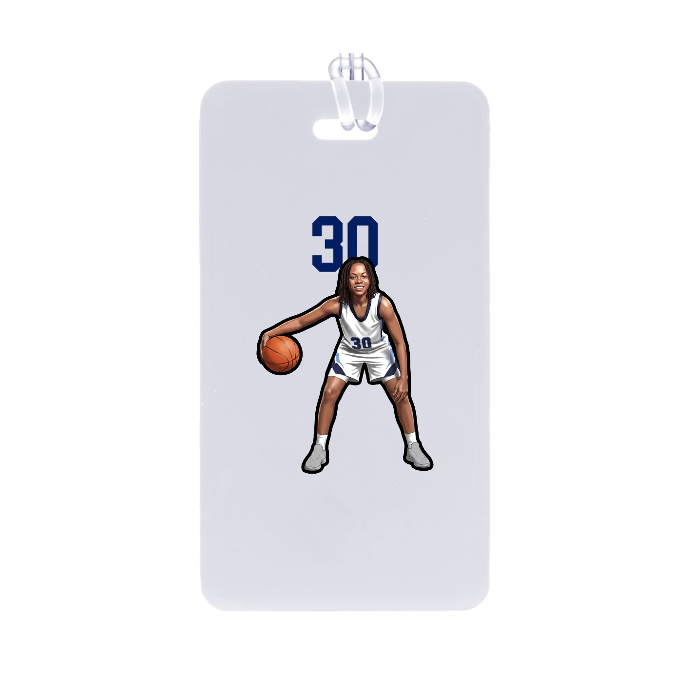 Bag Tag — Number Top in Classic