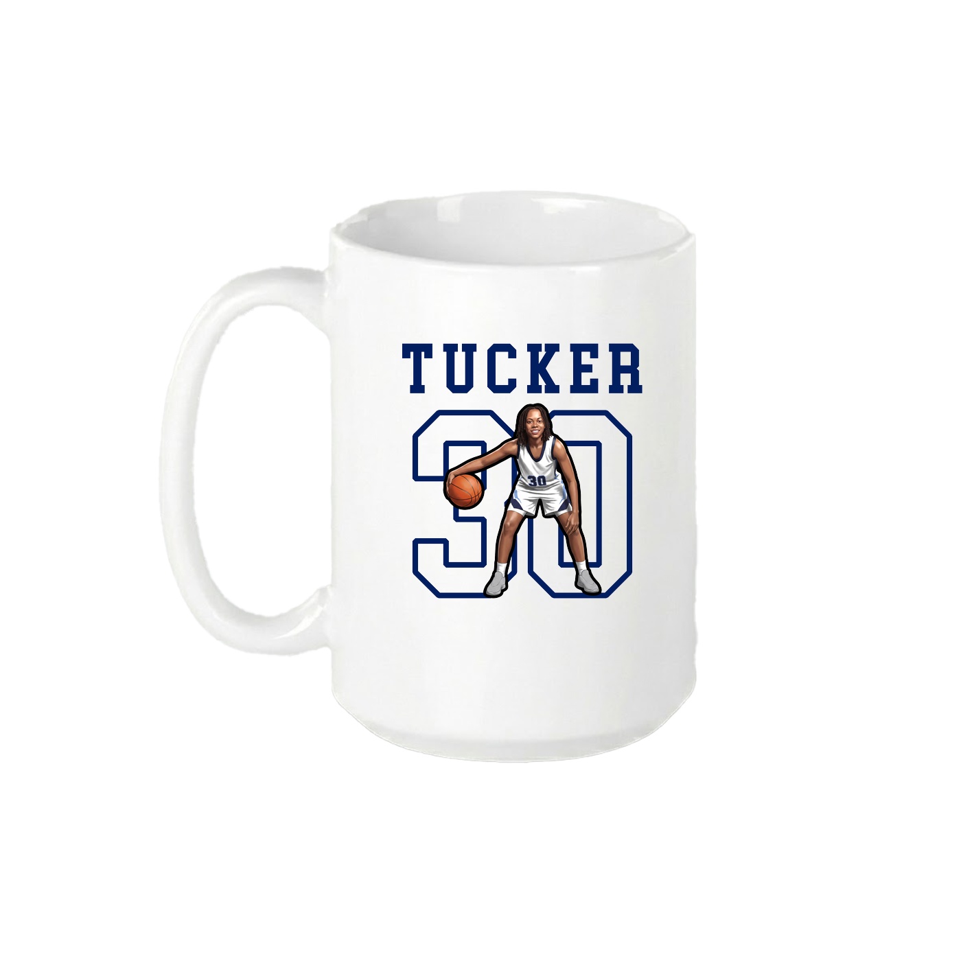 15oz Coffee Mug — Shirsey in White