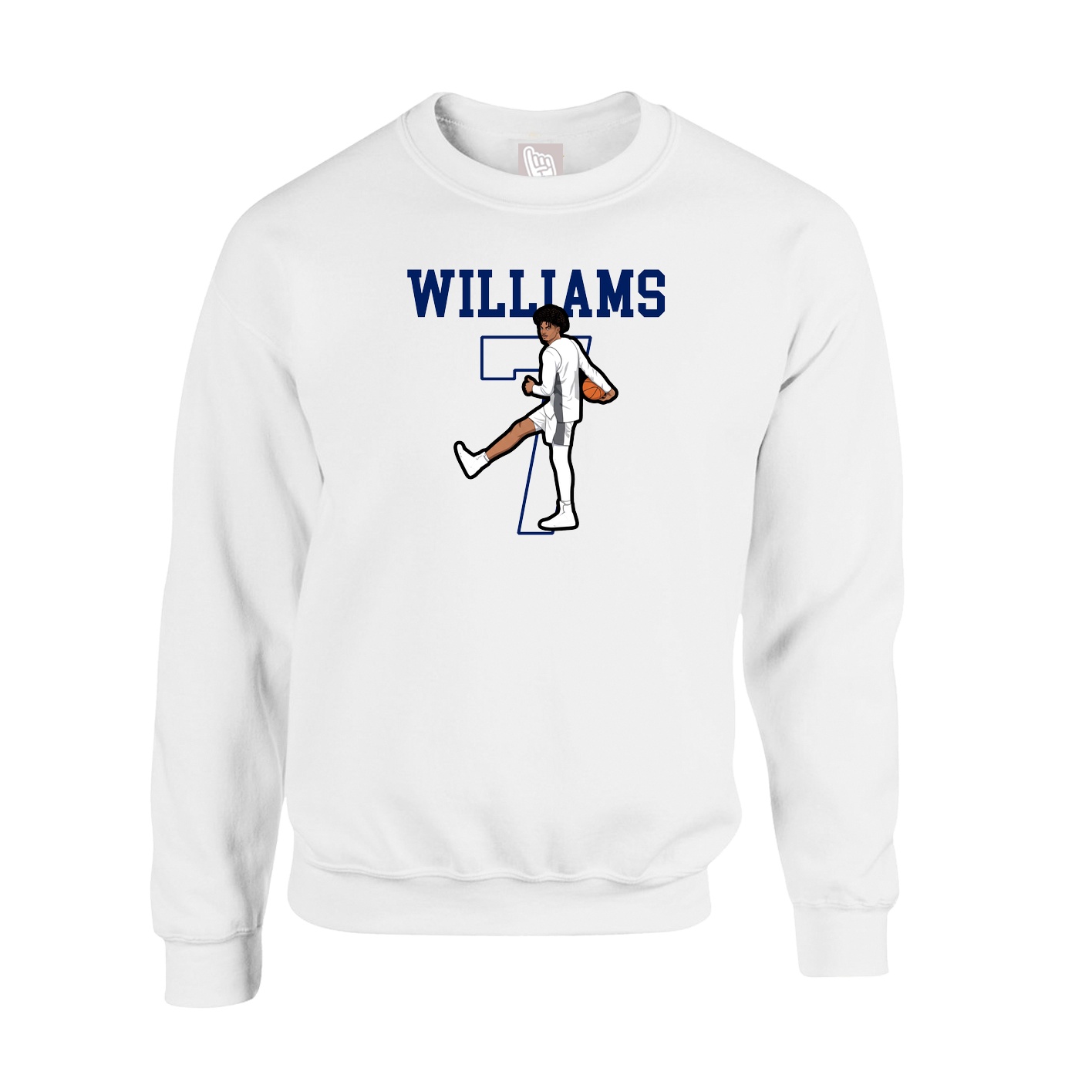 Fleece Crew — Shirsey in White