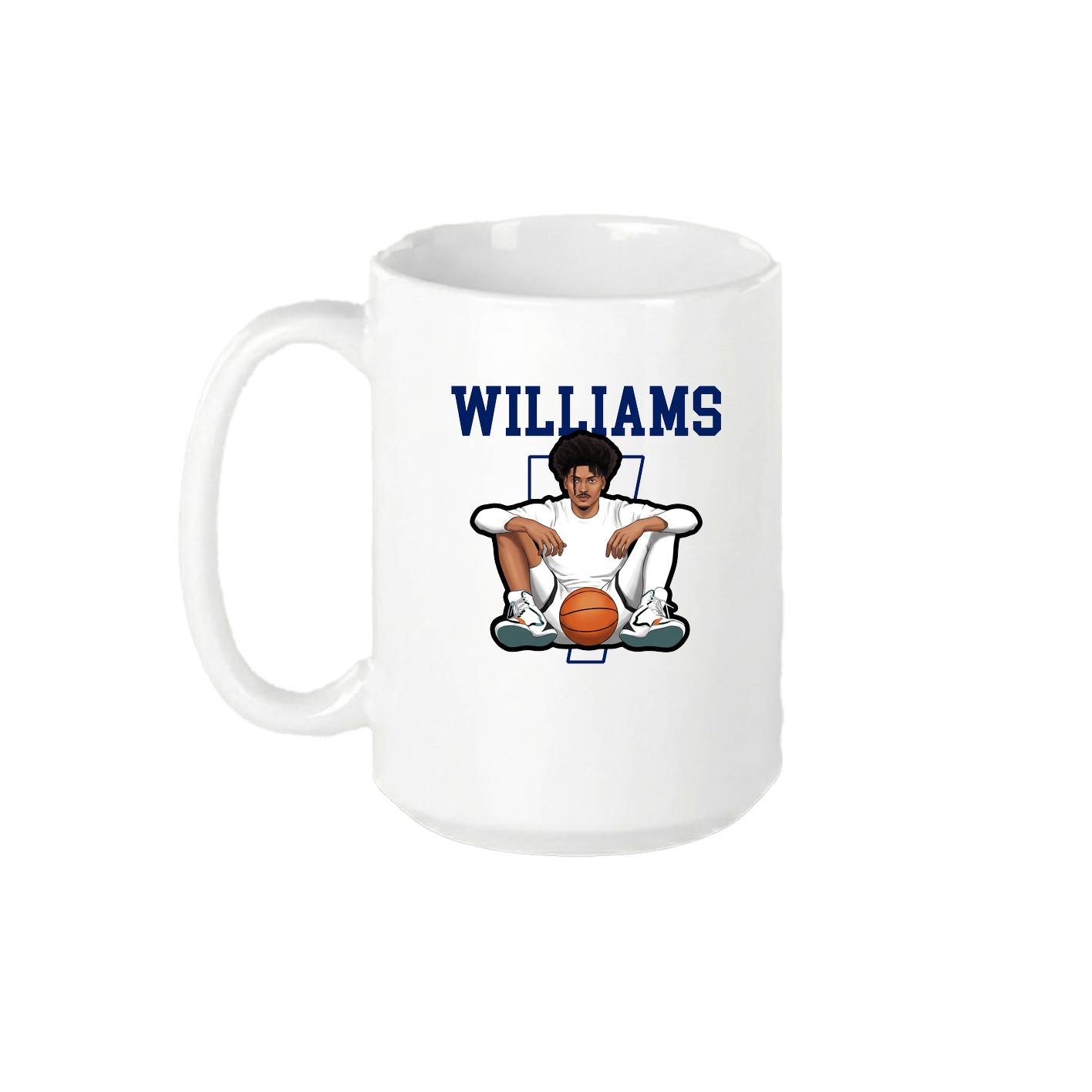 15oz Coffee Mug — Shirsey in White