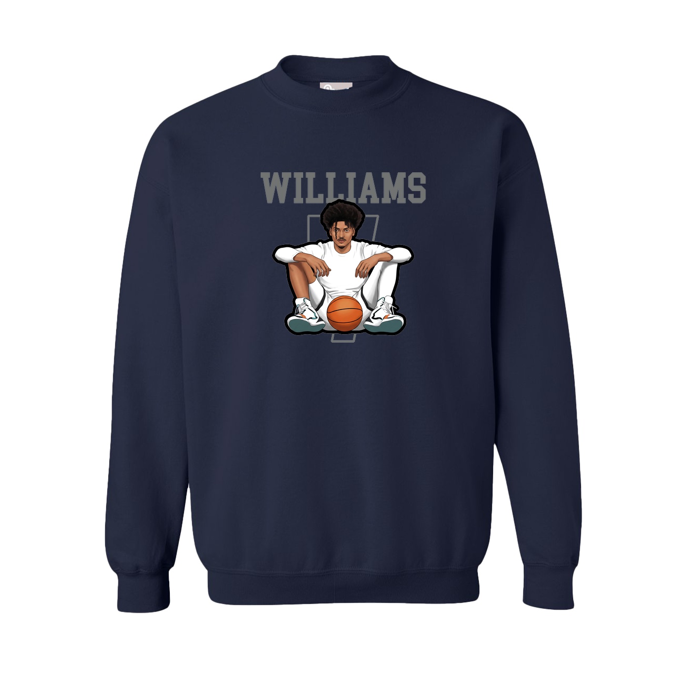 Fleece Crew — Shirsey in Navy