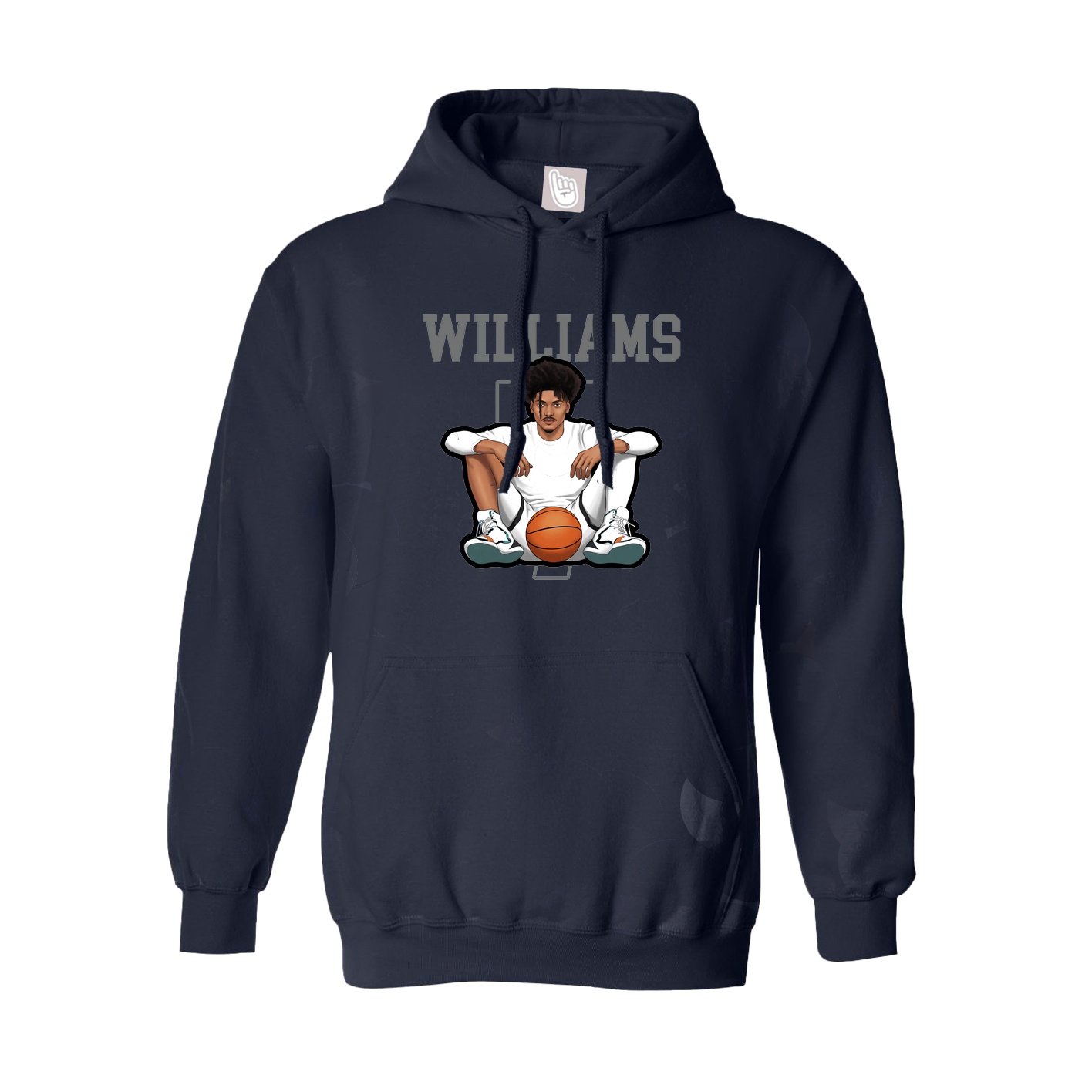 Youth Hoodie — Shirsey in Navy
